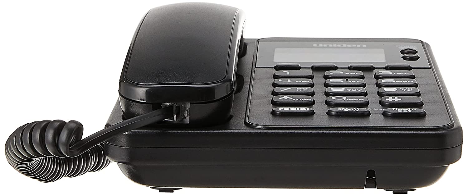 Telefono De Red Fija Sobre Mesa Uniden Con Manos Libre 6404