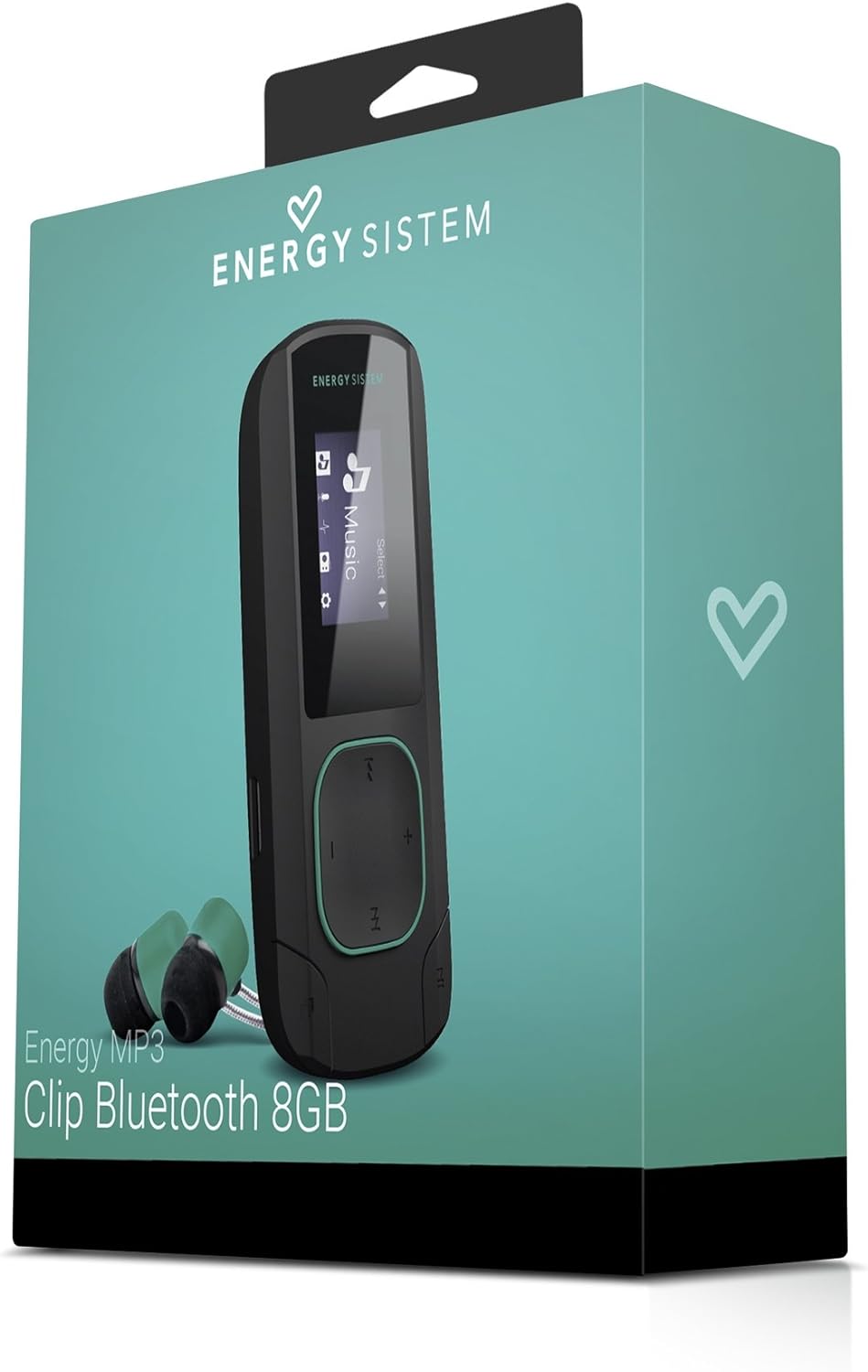 Reproductor MP3 Bluetooth FM/SD Energy Sistem Mint 8GB