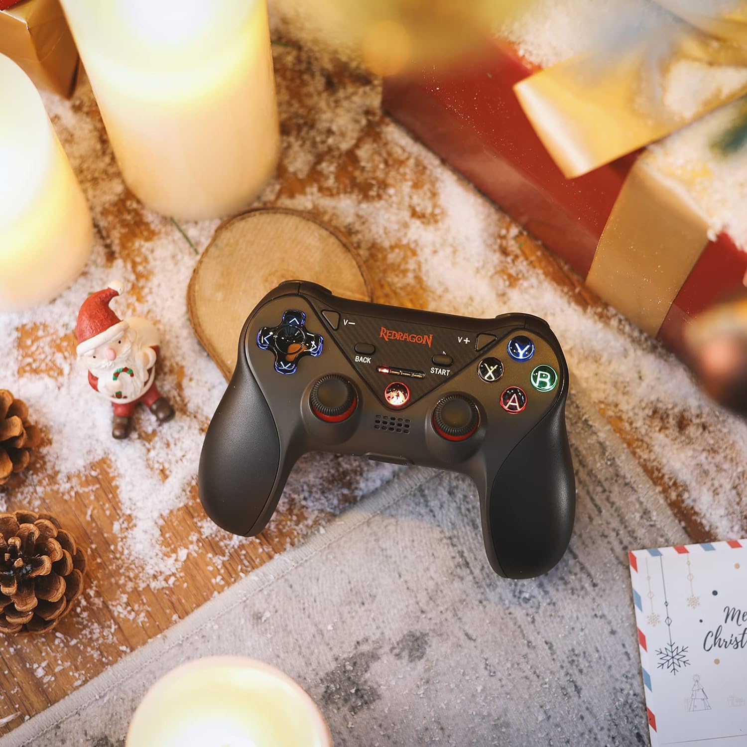 Gamepad Inalámbrico Redragon G812 Bluetooth Multiplataformas