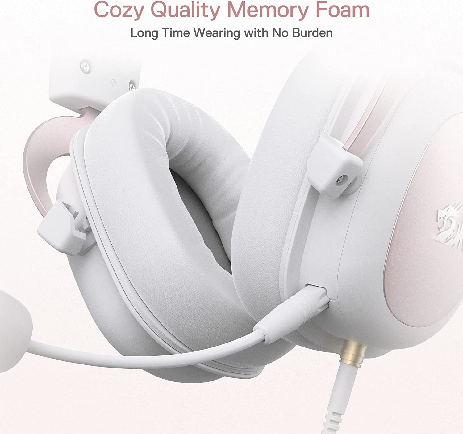 Audifonos Gamer Usb Redragon Zeus 2 White Multiplataformas