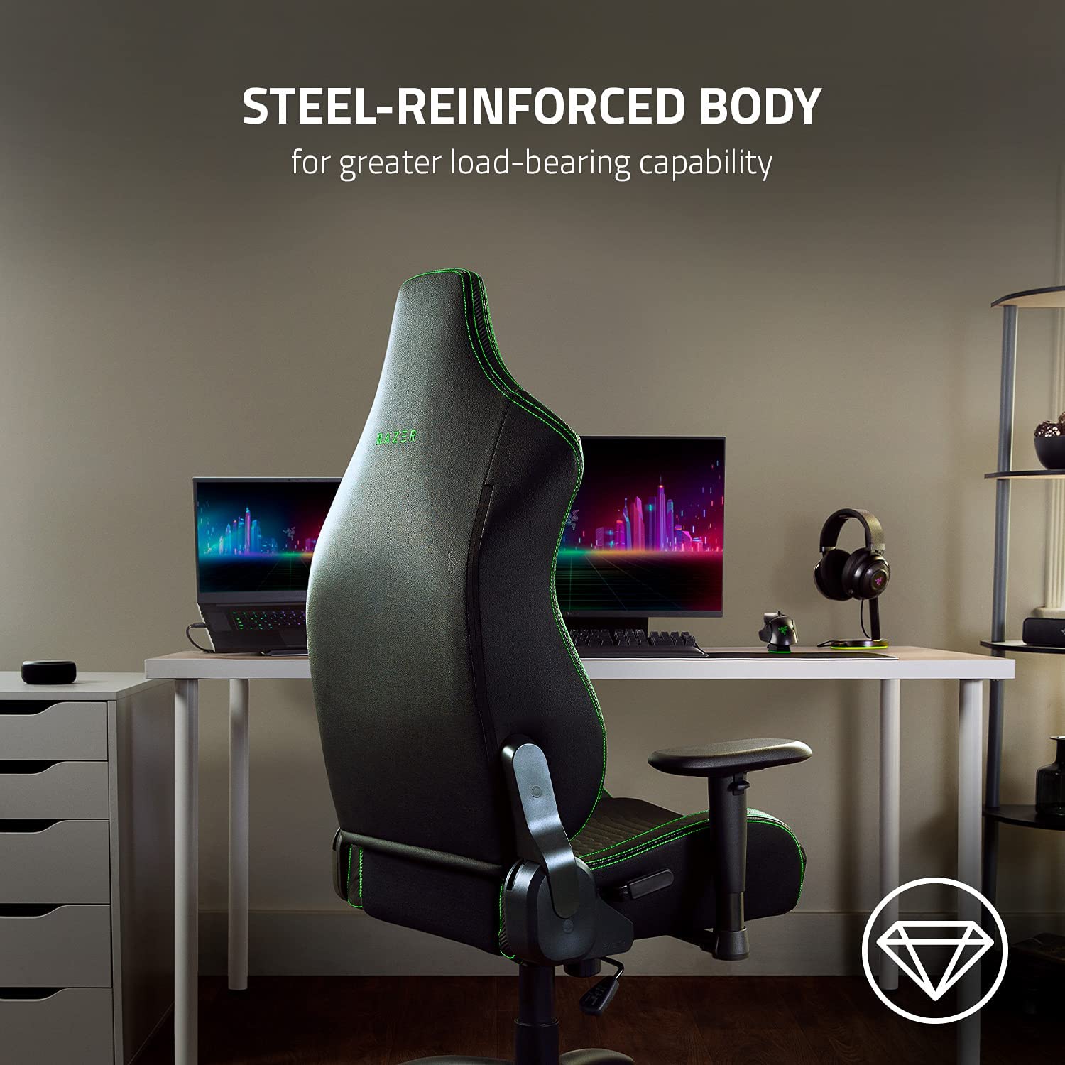 Silla Gamer Razer Iskur X Premium Edition Ergonimic Pro