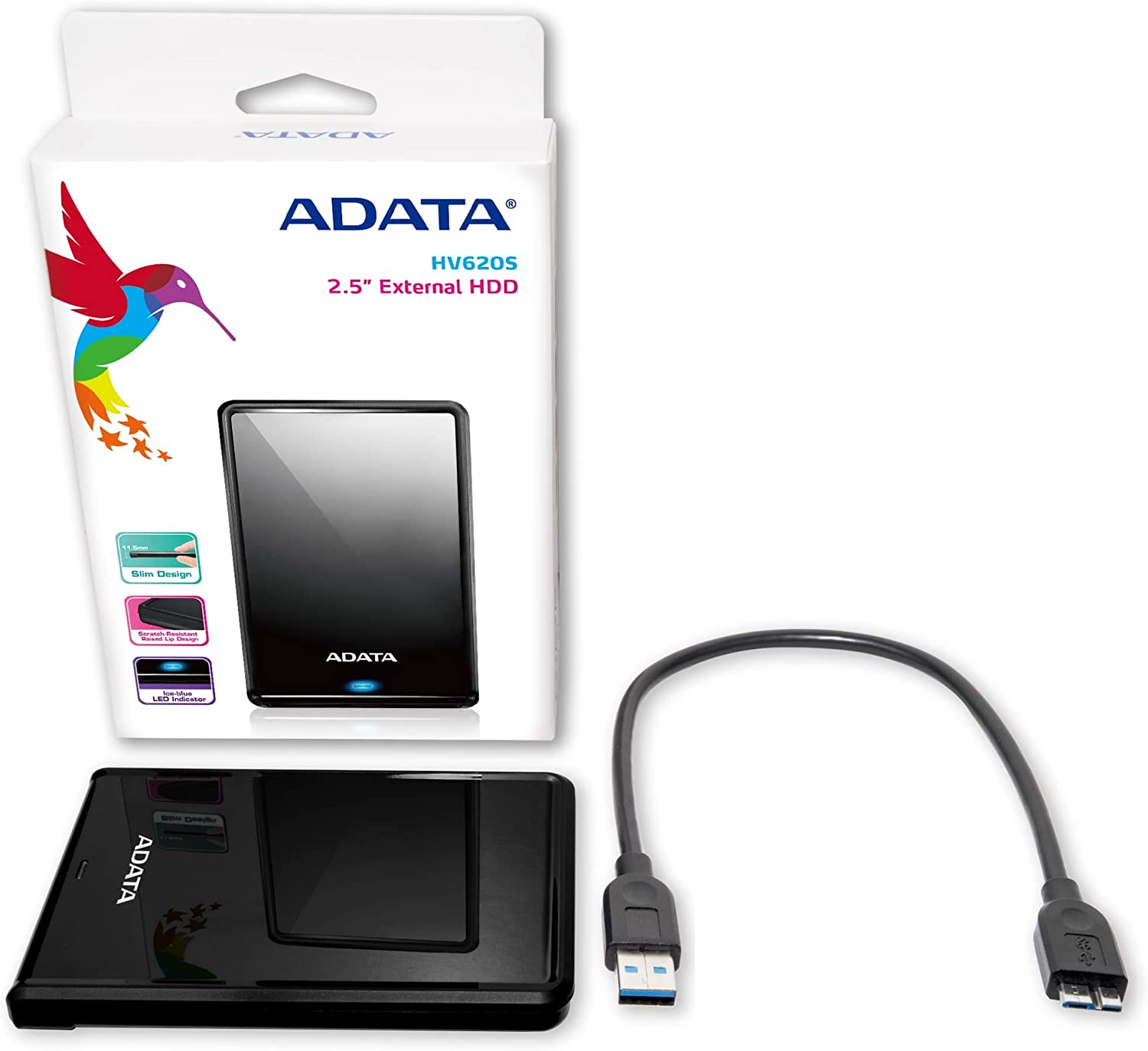 Disco Externo Adata 4TB Usb 3.2 High Performance HV620