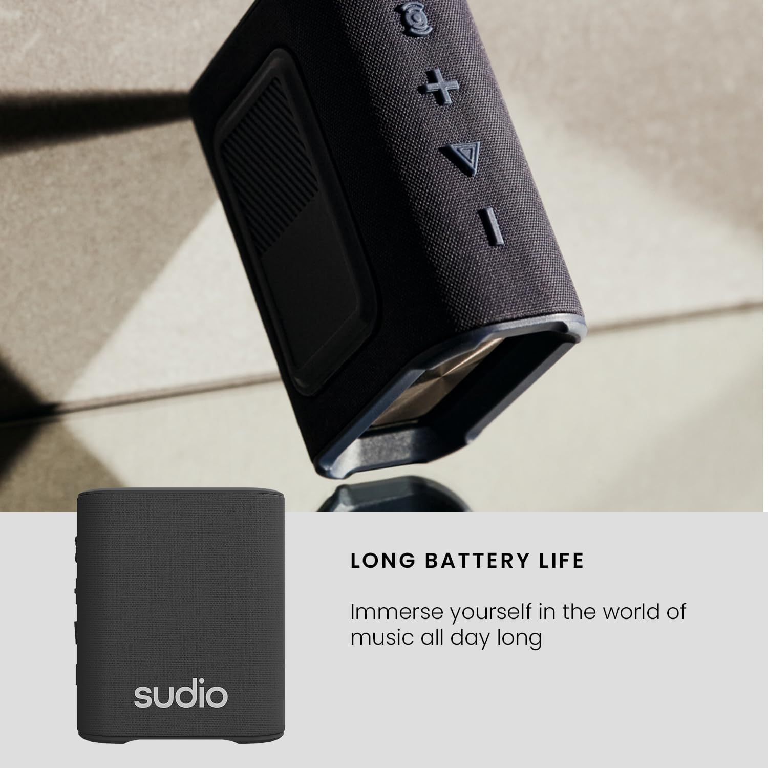 Parlante Sudio Premium S2 TWS Bluetooth Black Edition 7H
