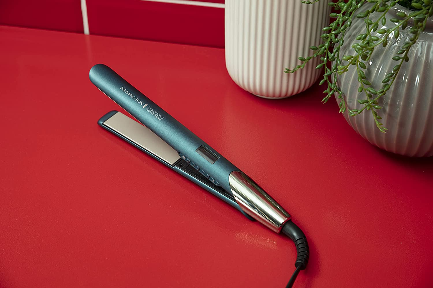 Alisador De Cabello Remington Advanced Coconut Therapy S13A