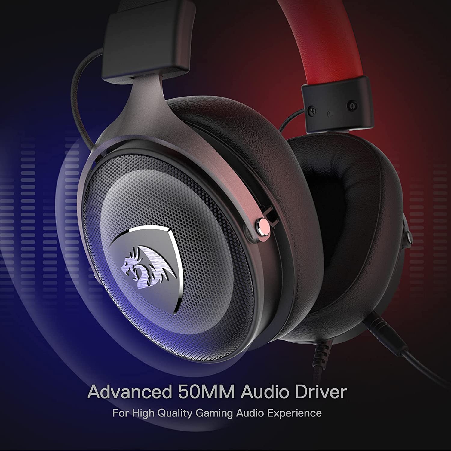 Audifonos Redragon Icon H520 Audio 7.1 Premium Multiplataformas