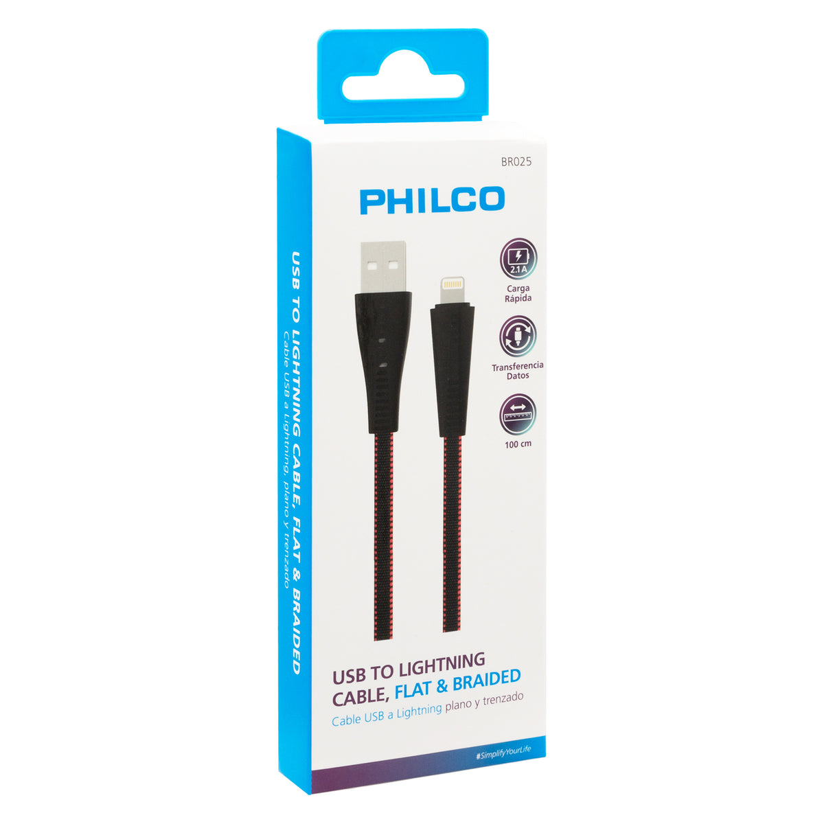Cable De Datos Lightning Compatible con Car Play Auto BR025