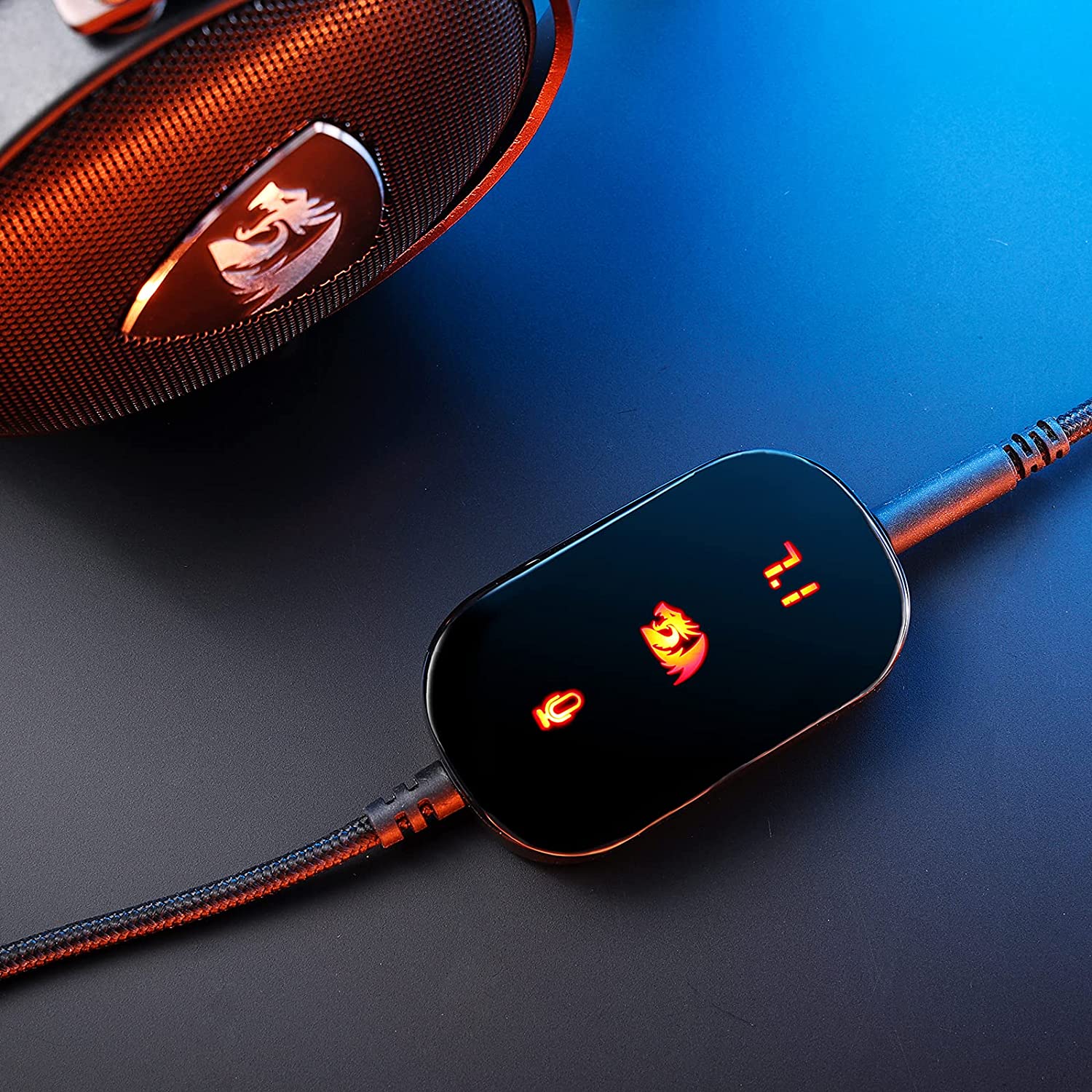 Audifonos Redragon Icon H520 Audio 7.1 Premium Multiplataformas