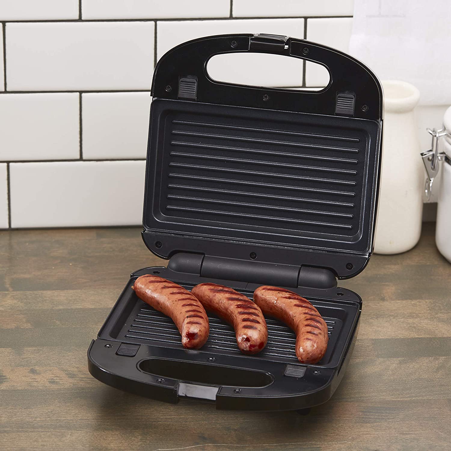 Sandwichera + Parrilla + Waflera Black + Decker WM2000S-CL