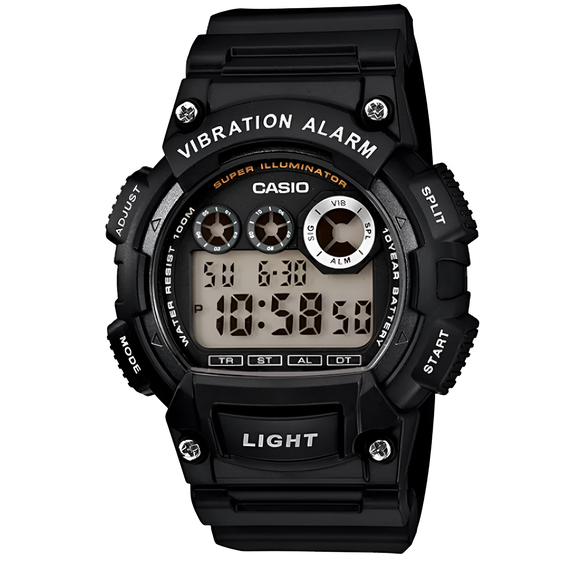 Reloj Casio de Hombre Negro W-735H-1AVDF Classic Digital