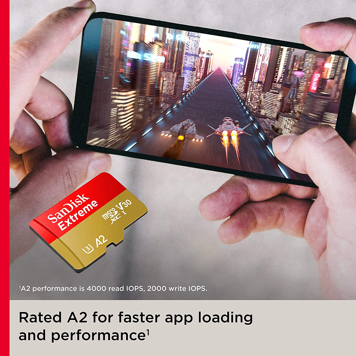 Memoria Micro SD SanDisk 256 GB Extreme Line A2 190 MB/s 4K