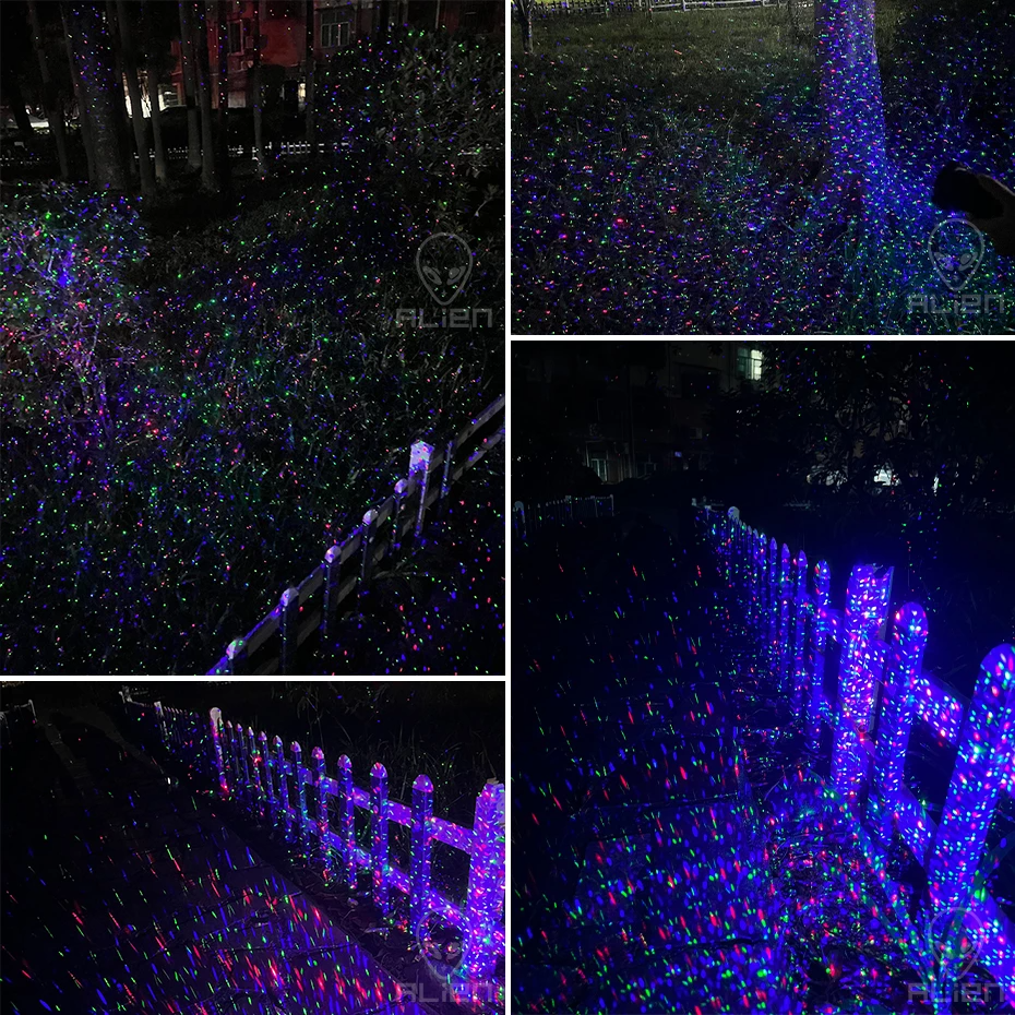 Luces Laser para Jardín Exterior Waterproof Alto Brillo G657