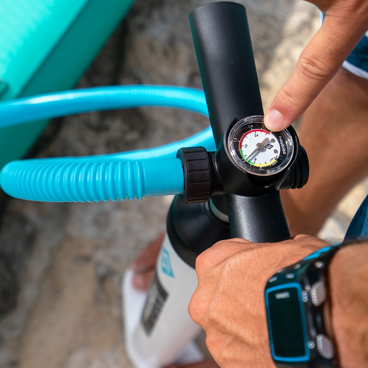 Bombin Stand Up Paddle Aquatone Doble Accion Pump Lite