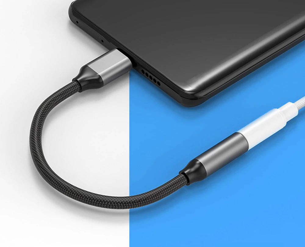 Adaptador USB-C para Audifonos Jack 3.5mm Premium Audio