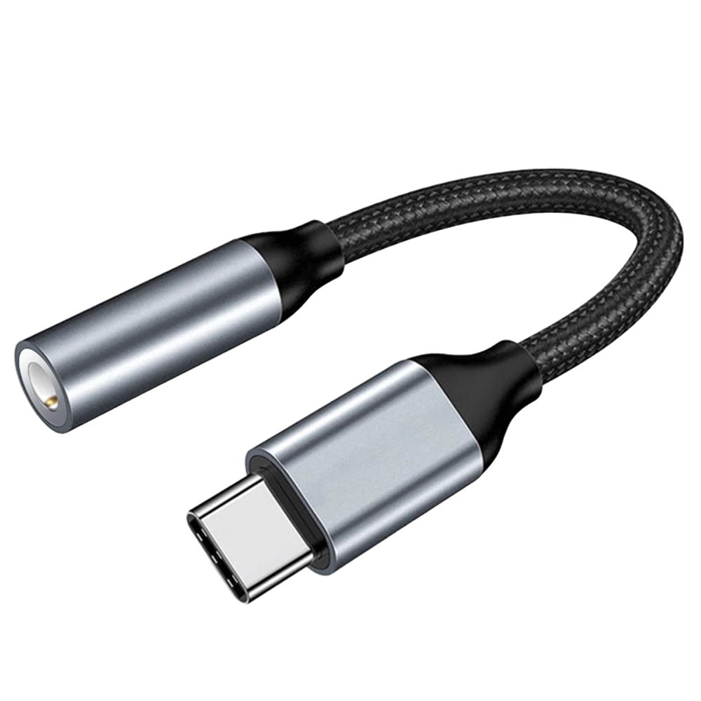 Adaptador USB-C para Audifonos Jack 3.5mm Premium Audio