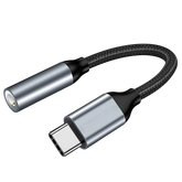 Adaptador USB-C para Audifonos Jack 3.5mm Premium Audio