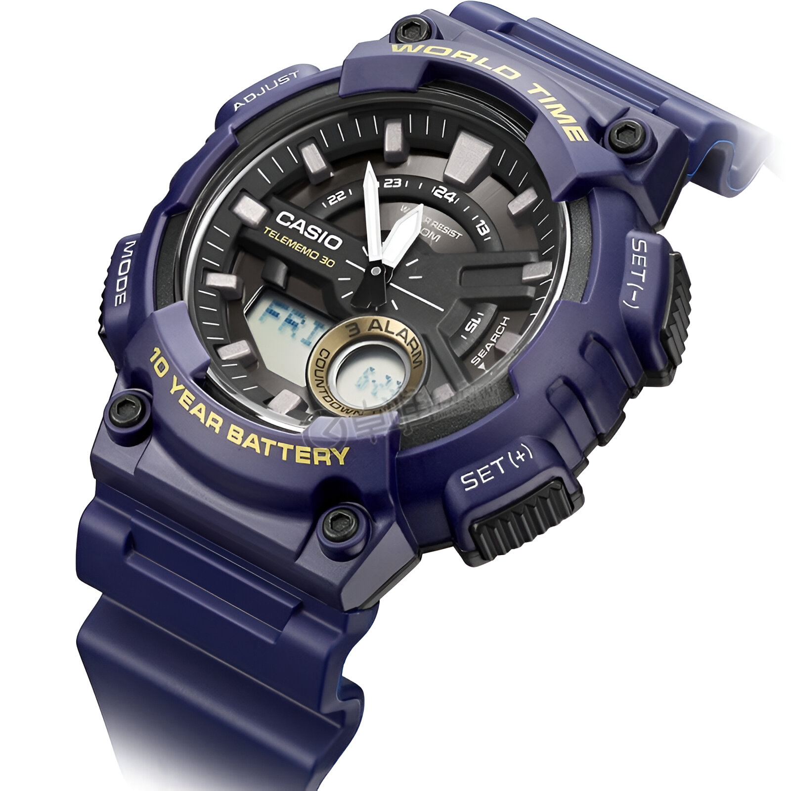 Reloj Casio de Hombre Aeq-110W-2Avdf Analogo Digital Azul