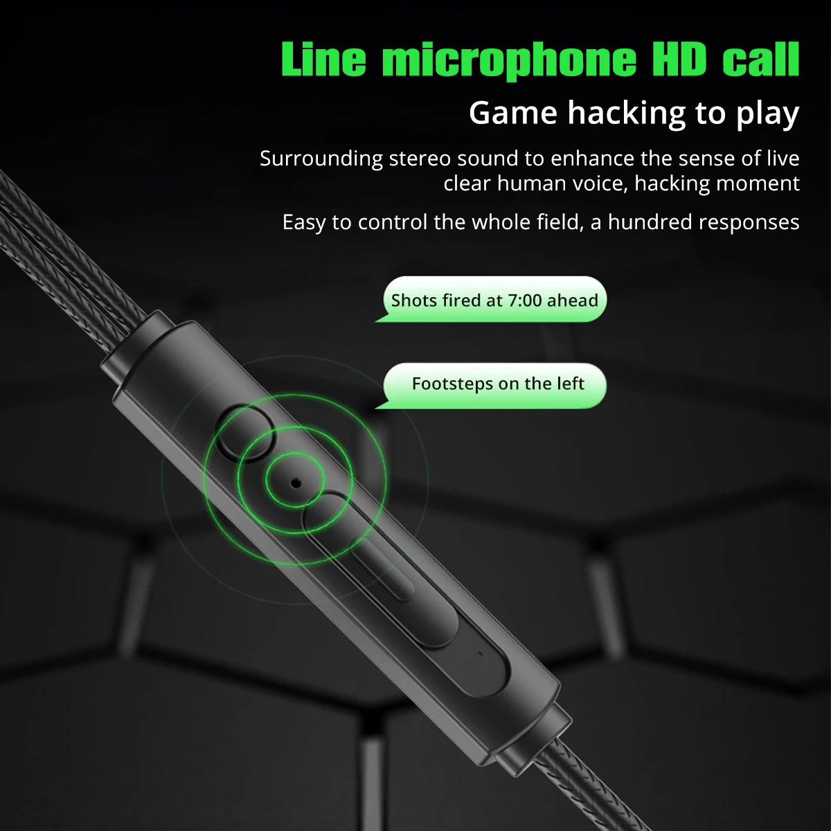 Audífonos Type-C con Manos Libre HIFI Tecmaster TM-300517 BK