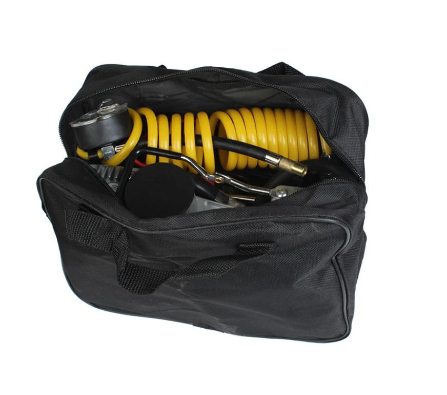 Compresor de Aire para Autos 12V Doble Cilindro 150 PSI Max