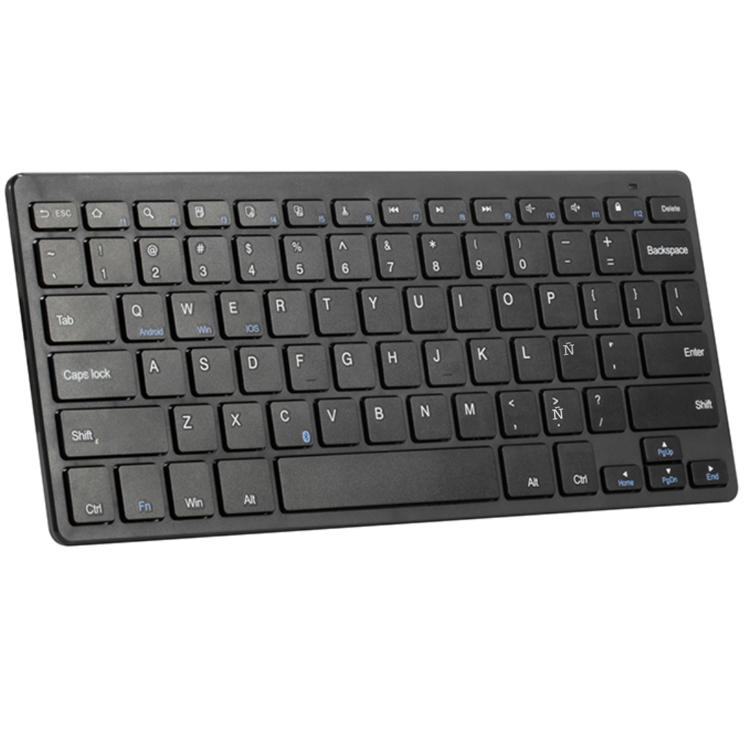 Mini Teclado Inalámbrico Bluetooth Flat Keys Ultra Compacto
