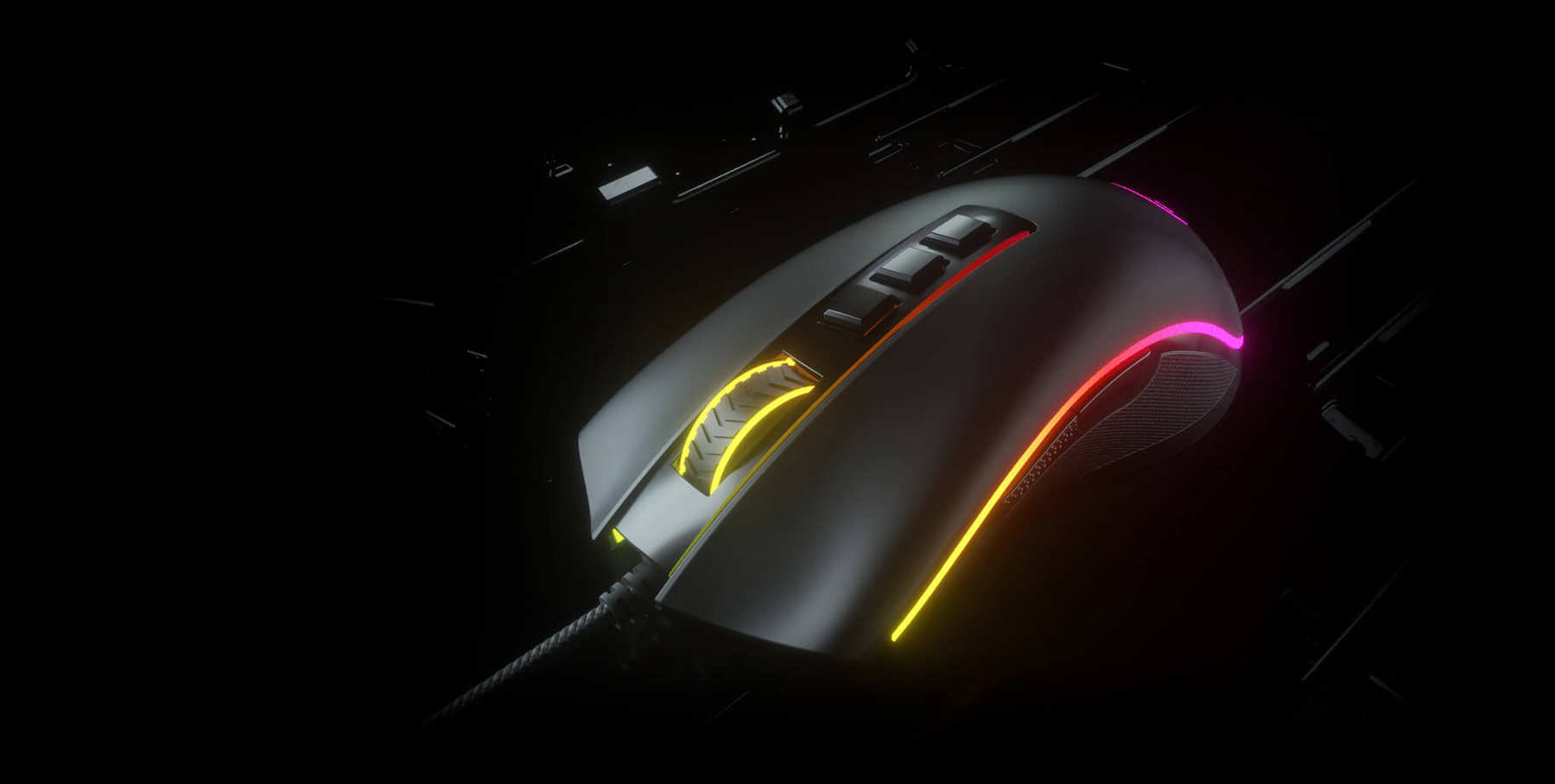 Mouse Redragon Gamer M711 Cobra Pixart P3325 Pro