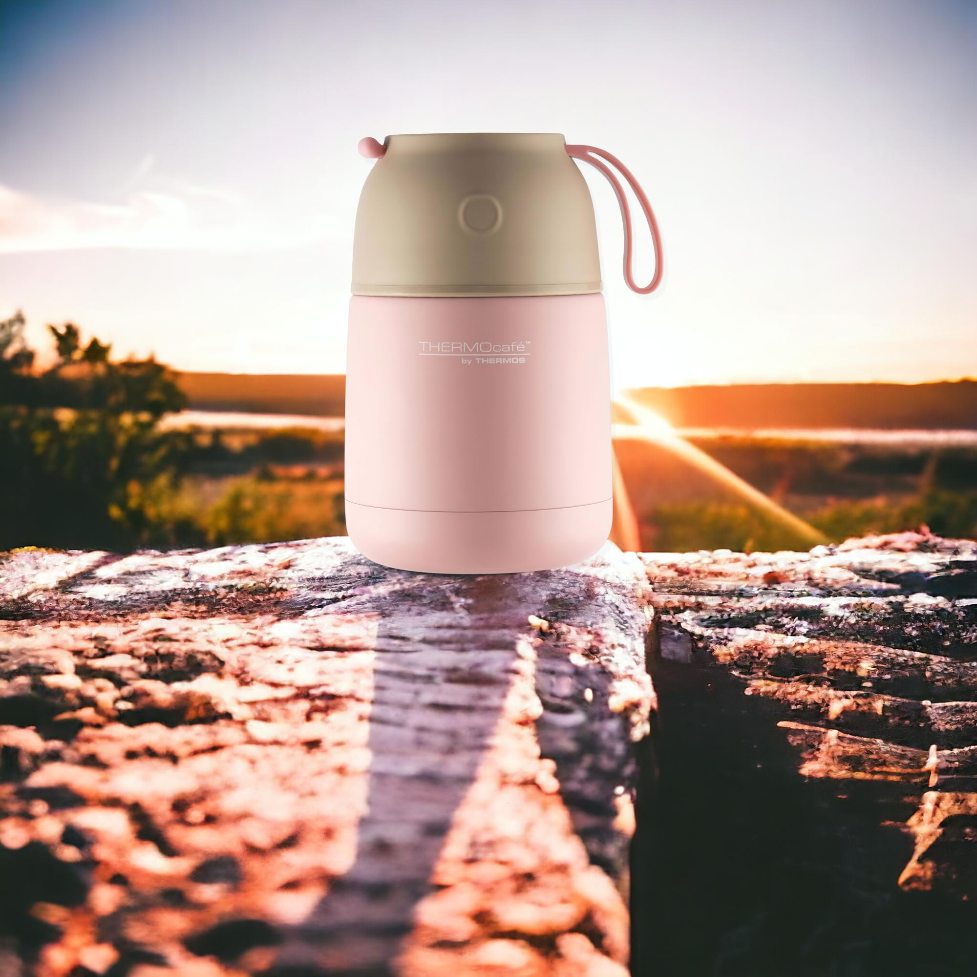 Termo de Comida Camel Acero Inoxidable 450ML DDFJ-450 ROSADO