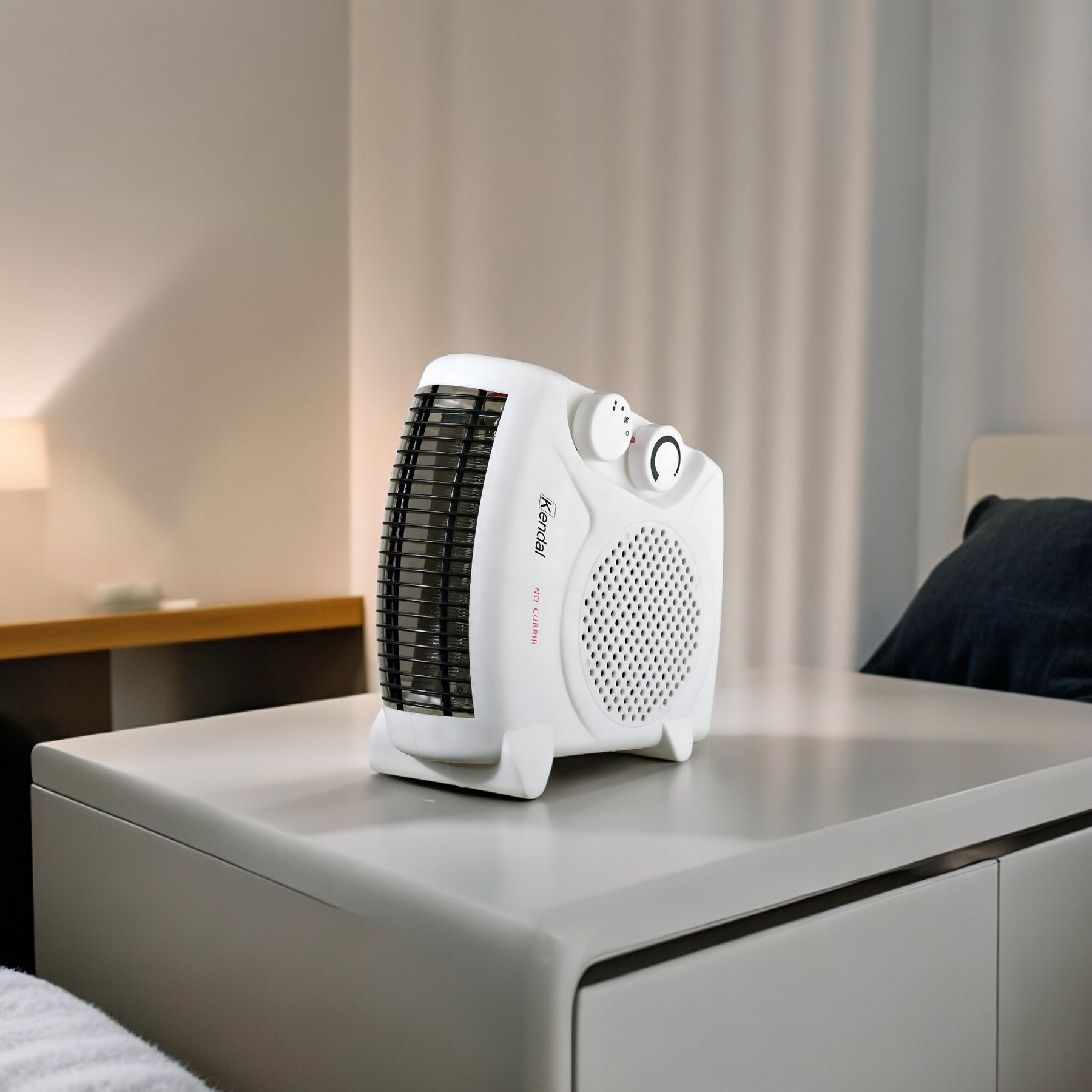 Calefactor Kendal 2000W FH-106 Potencia Ajustable hasta 14m2