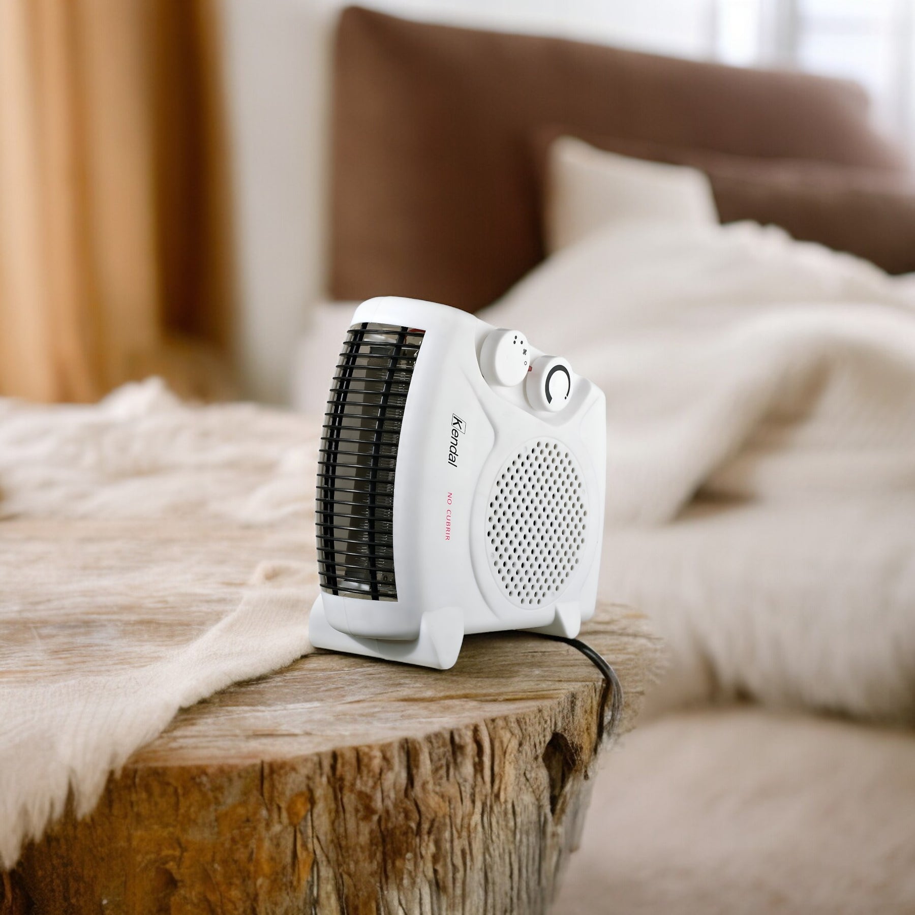 Calefactor Kendal 2000W FH-106 Potencia Ajustable hasta 14m2