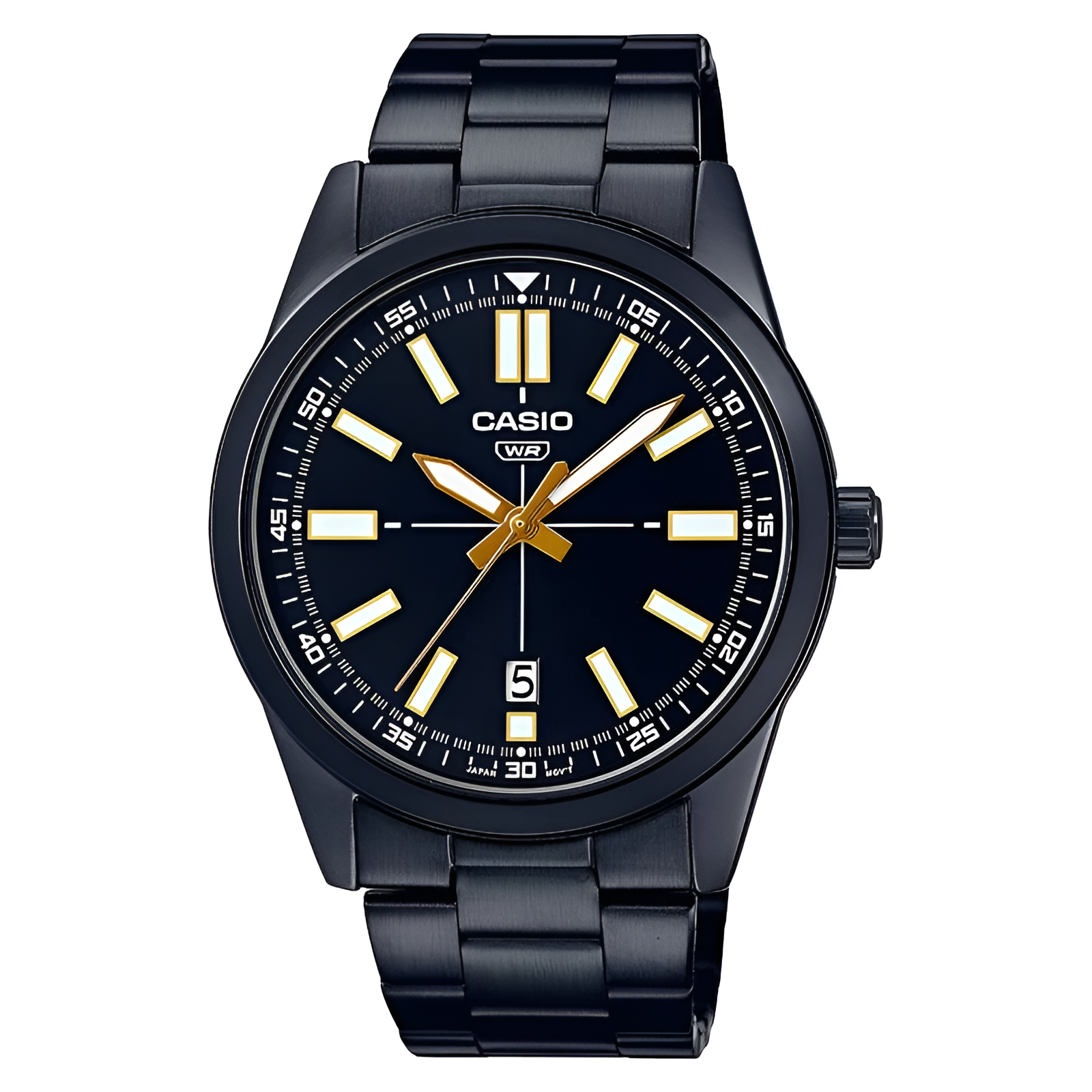 OROLOGIO CASIO MTP-V02B-1EUDF ACCIAIO NERO