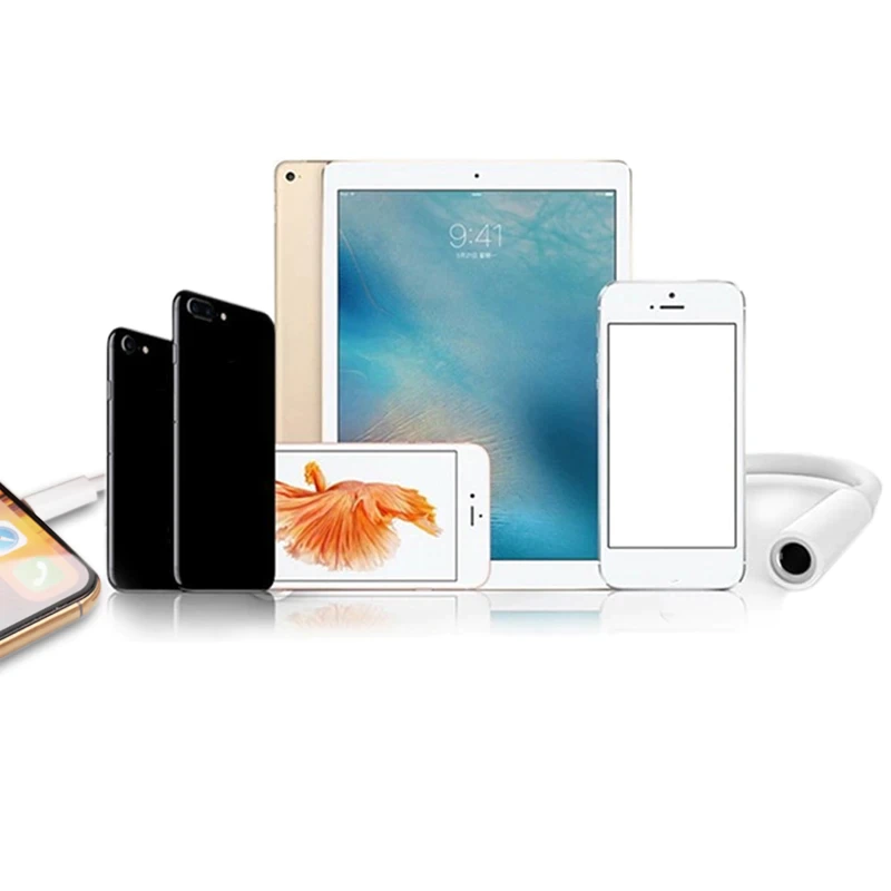 Adaptador De Audífonos Para Iphone Lightning A Jack 3.5mm