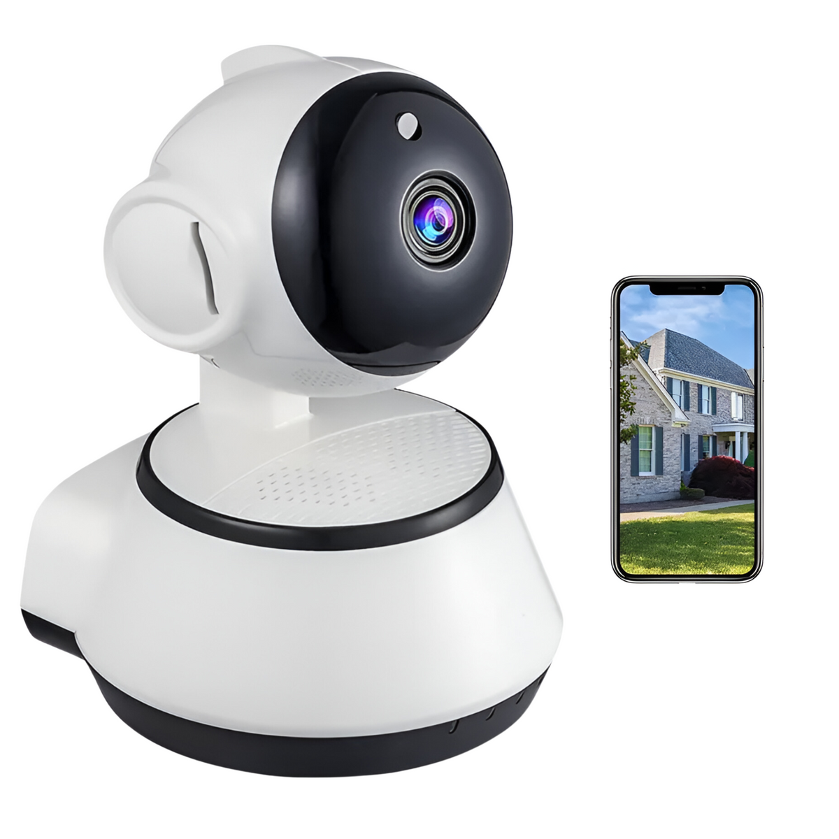 Camara Wifi Rotatoria 360° HD Robotica PTZ Interior W3860