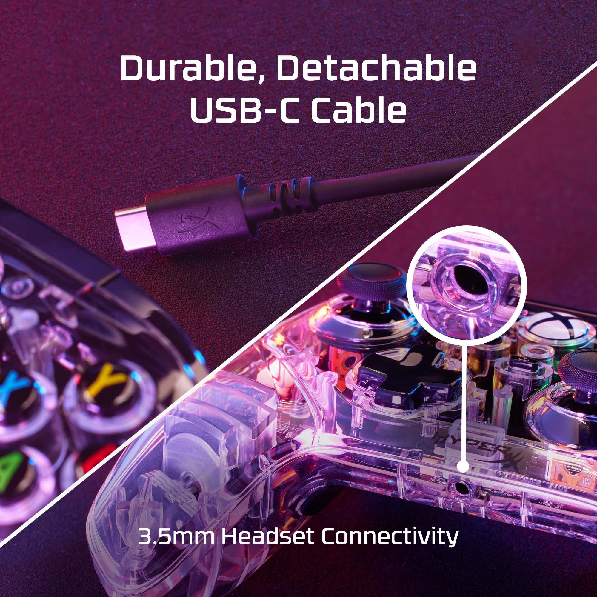 Gamepad Wired HyperX Clutch Gladiate RGB Multiplataformas