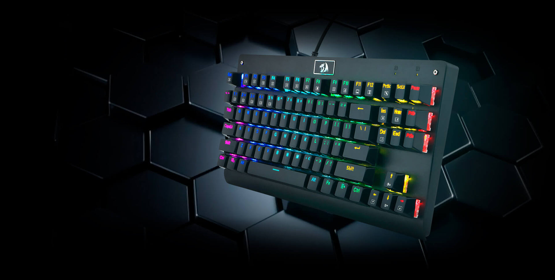 Teclado Gamer Mecanico Redragon Dark Avenger Pro K568Rgb-1