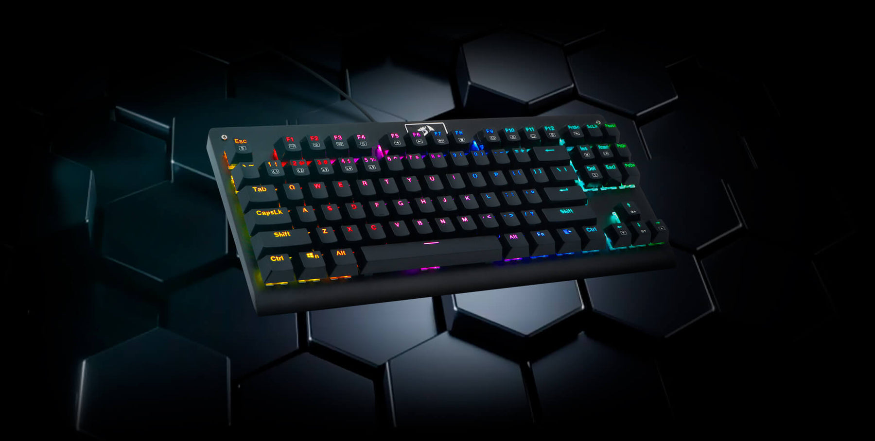 Teclado Gamer Mecanico Redragon Dark Avenger Pro K568Rgb-1