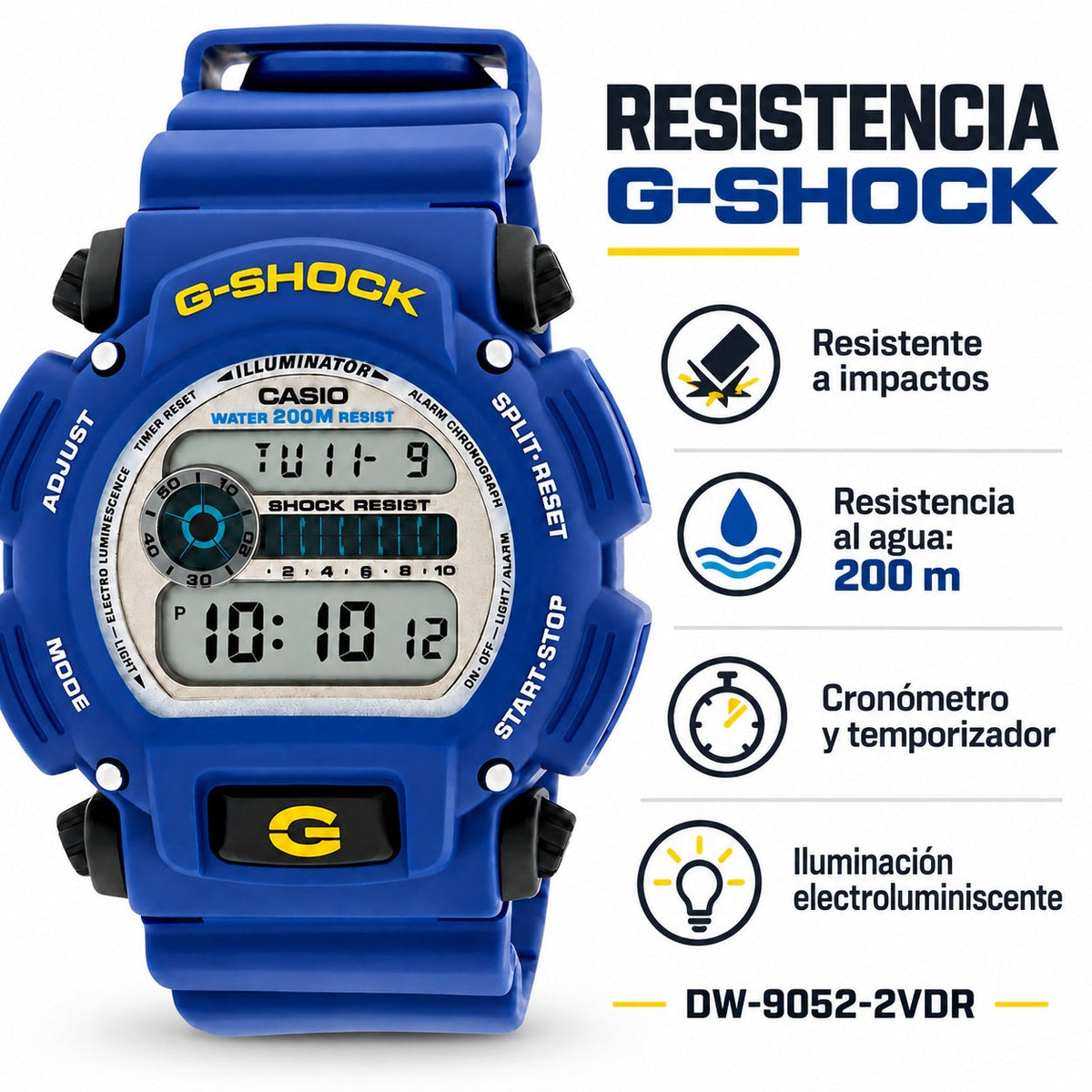 Reloj Deportivo G-Shock Blue Edition DW-9052-2VDR