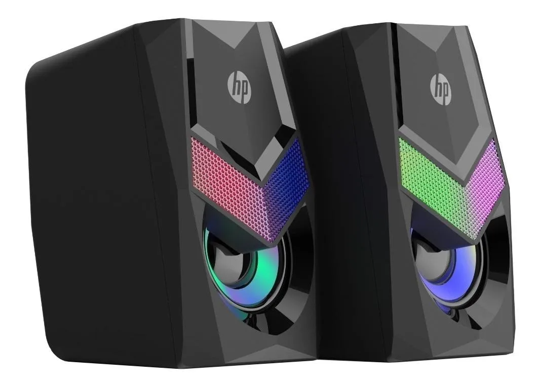 Parlante USB HP Multimedia con Iluminación RGB DHE-6000