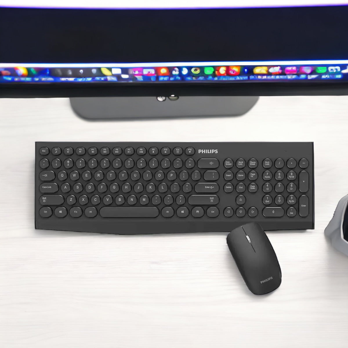 Kit Mouse y Teclado Inalámbrico Philips SPT6323 Wireless 2G