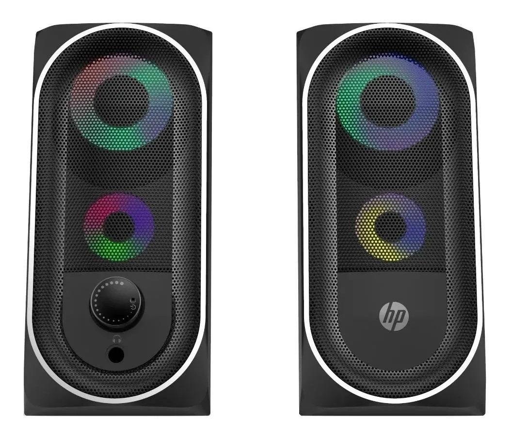 Parlante USB HP de 6W Estéreo con Iluminación Rgb DHE-6001