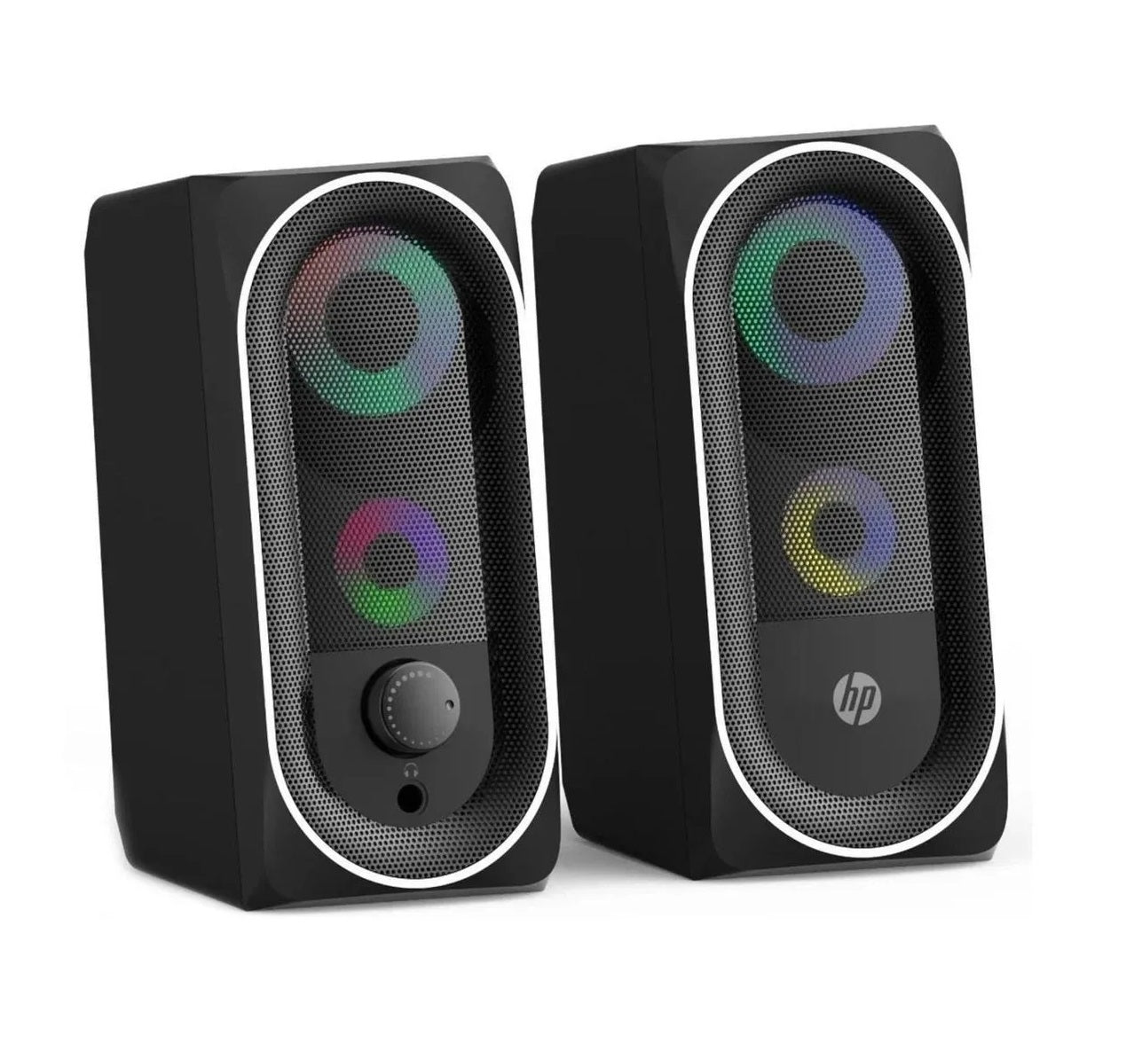 Parlante USB HP de 6W Estéreo con Iluminación Rgb DHE-6001