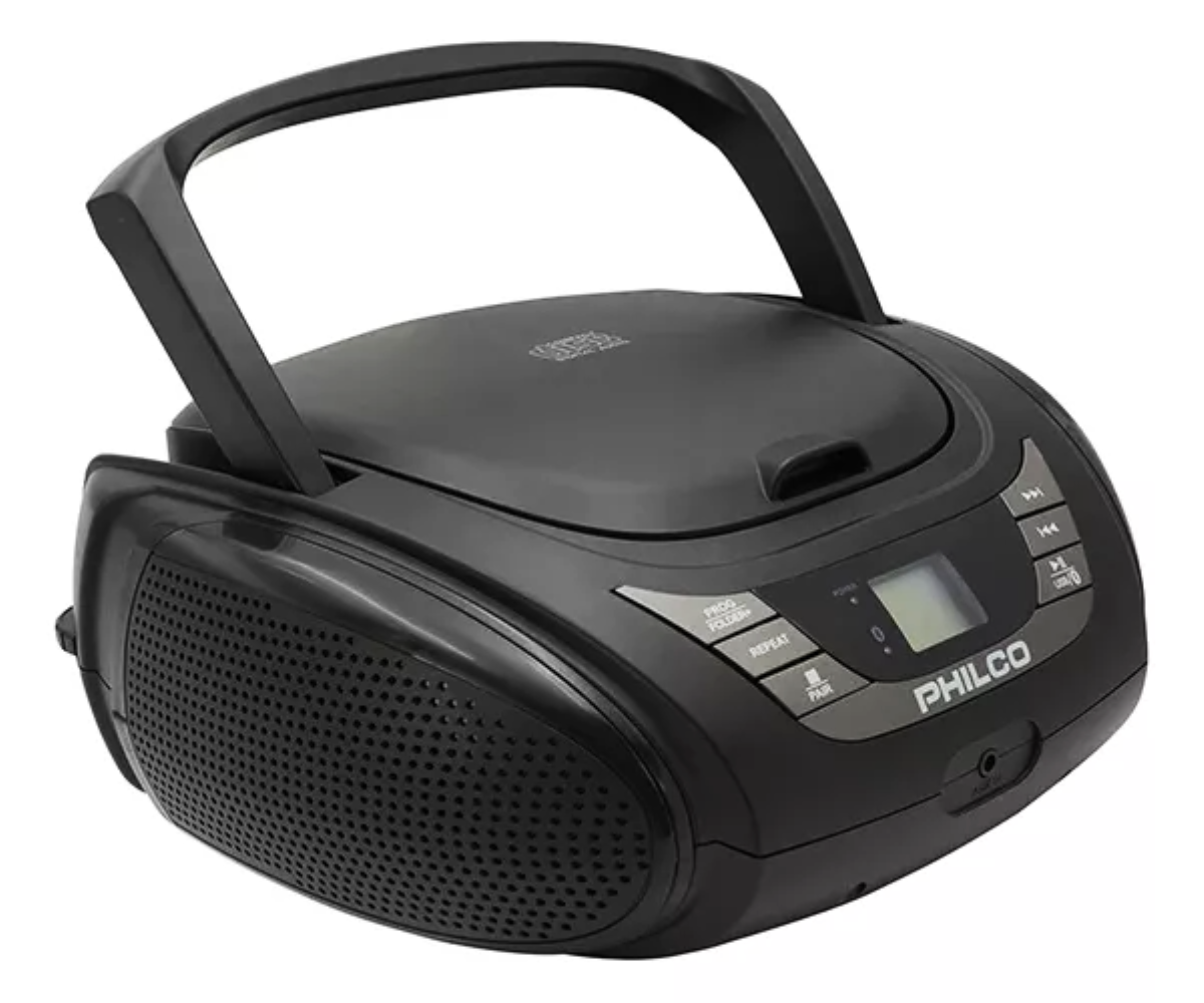 Radio Boombox con CD/ Mp3/ USB/ Aux/ FM Bluetooth 2120BT