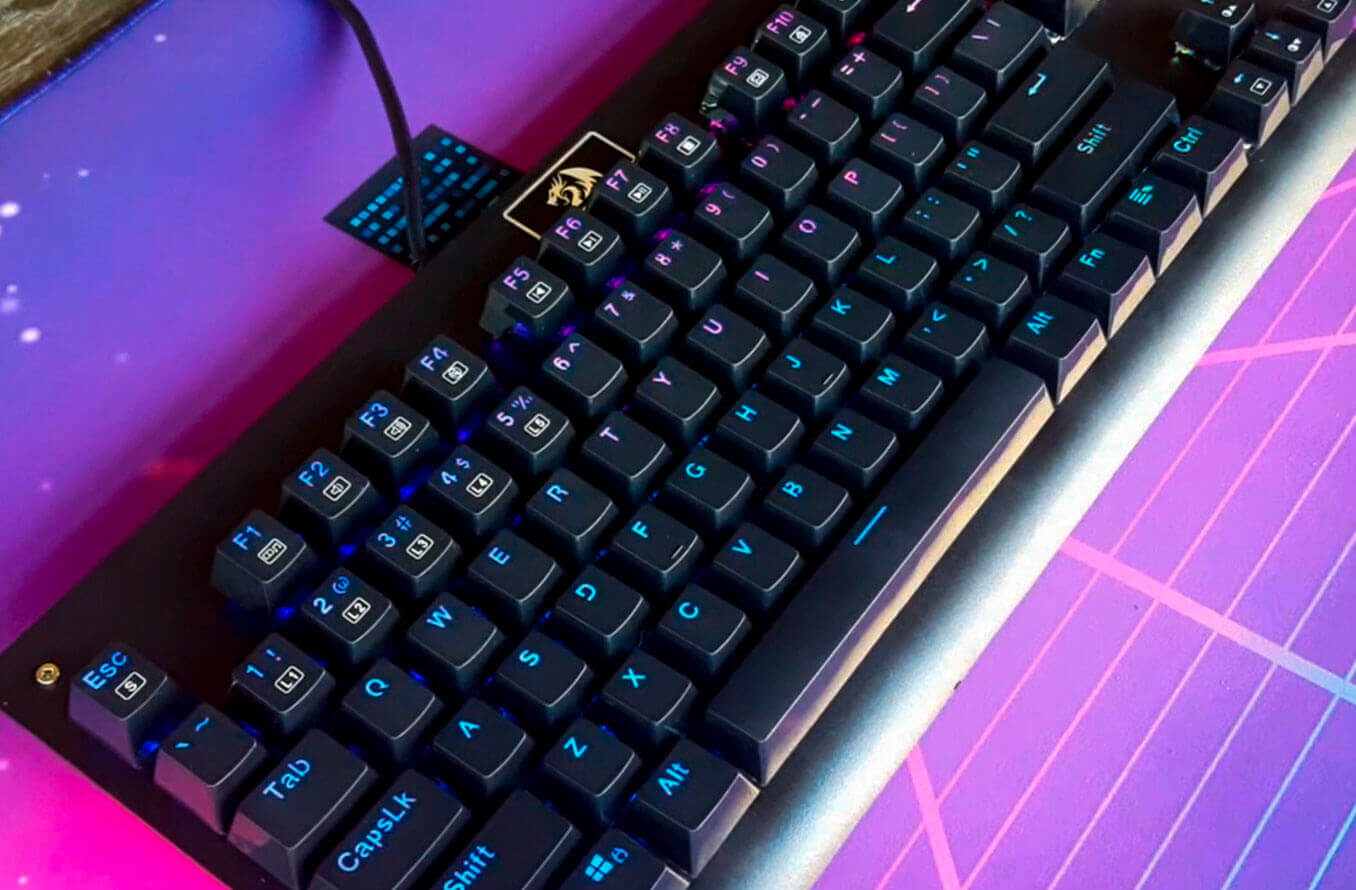 Teclado Gamer Mecanico Redragon Dark Avenger Pro K568Rgb-1