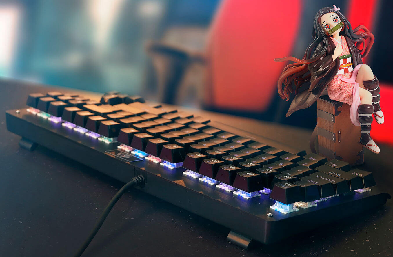 Teclado Gamer Mecanico Redragon Dark Avenger Pro K568Rgb-1