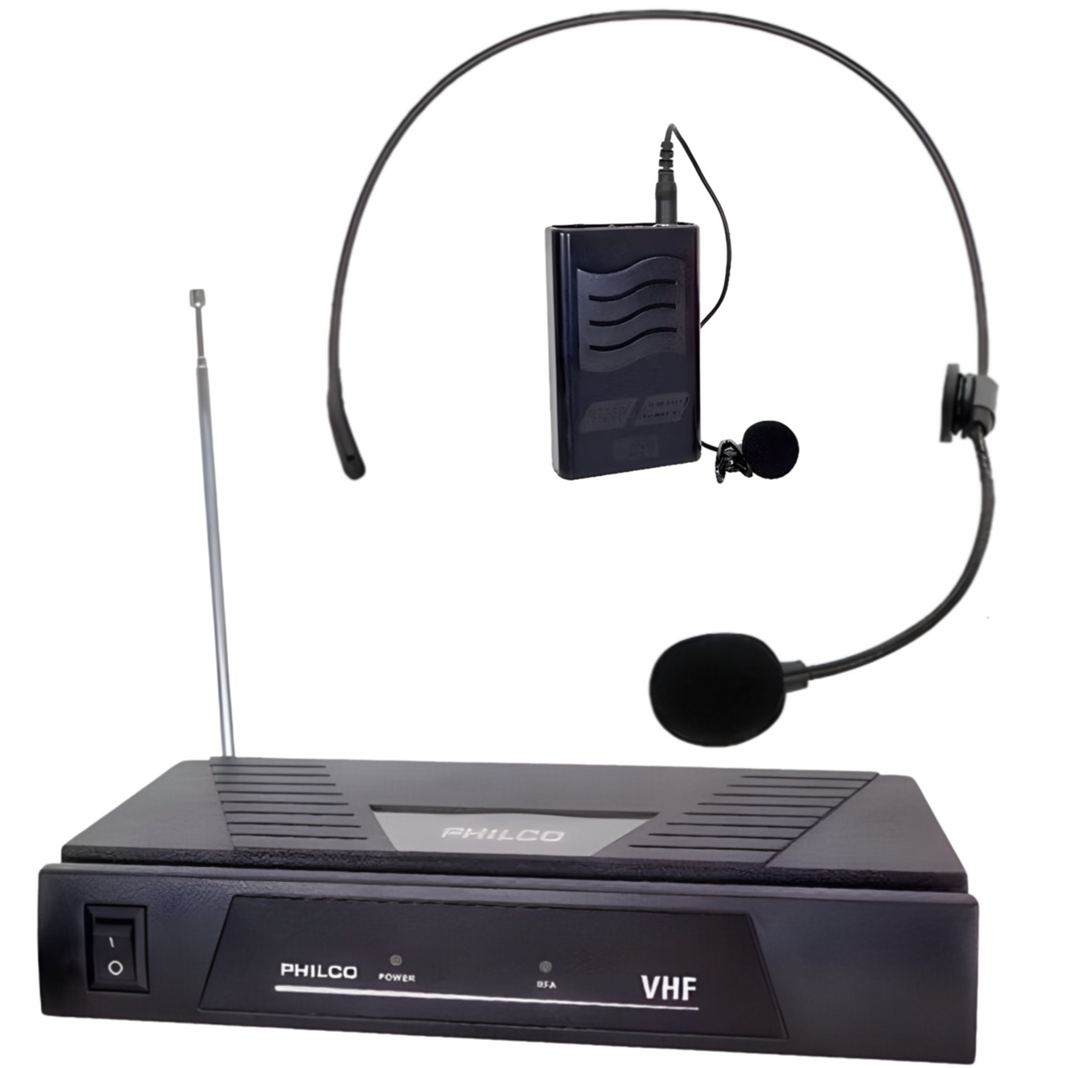 Kit Micrófonos Inalámbricos de Cintillo & Solapa Philco M210