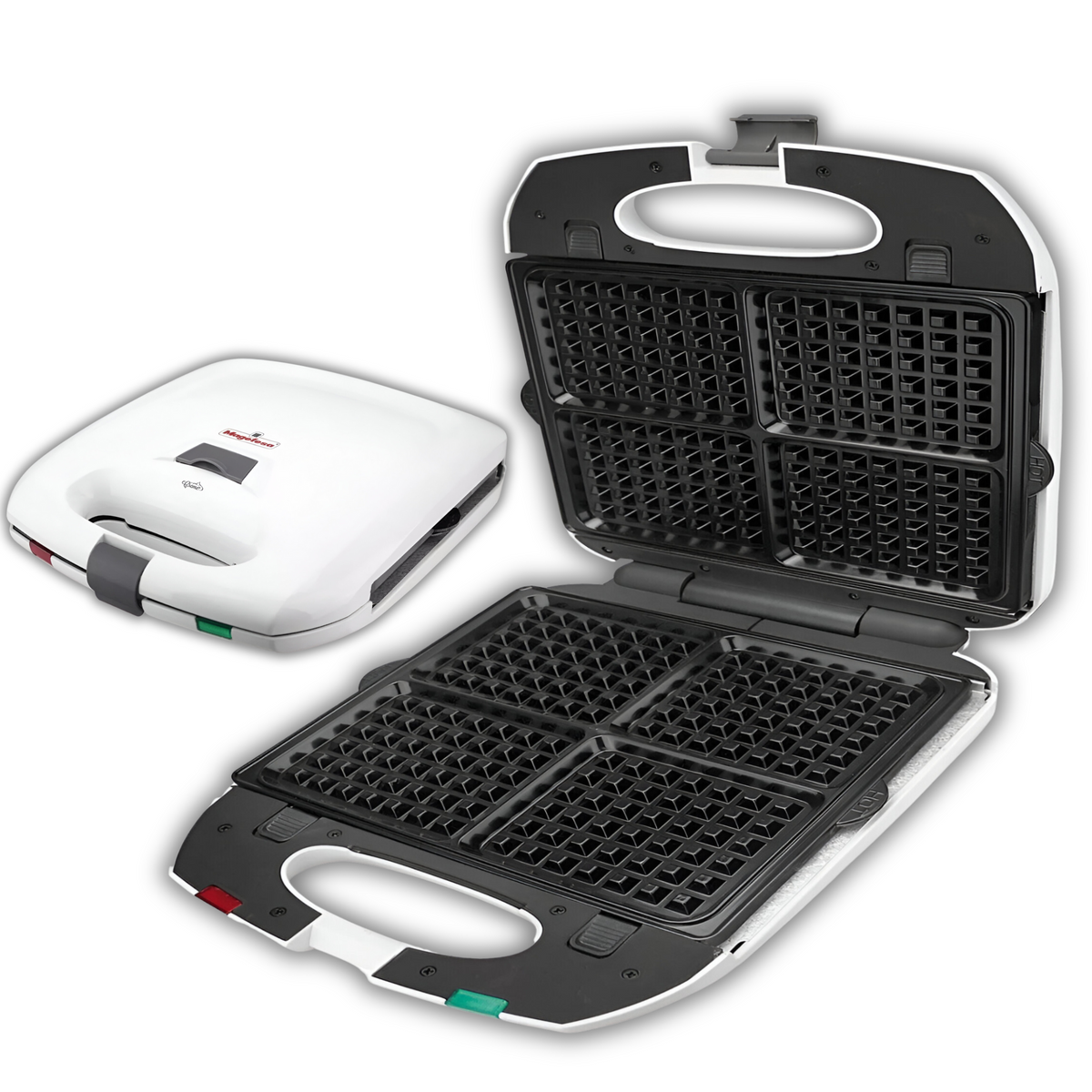 Waflera Cuadruple Magefesa MGF8212 White 1200W
