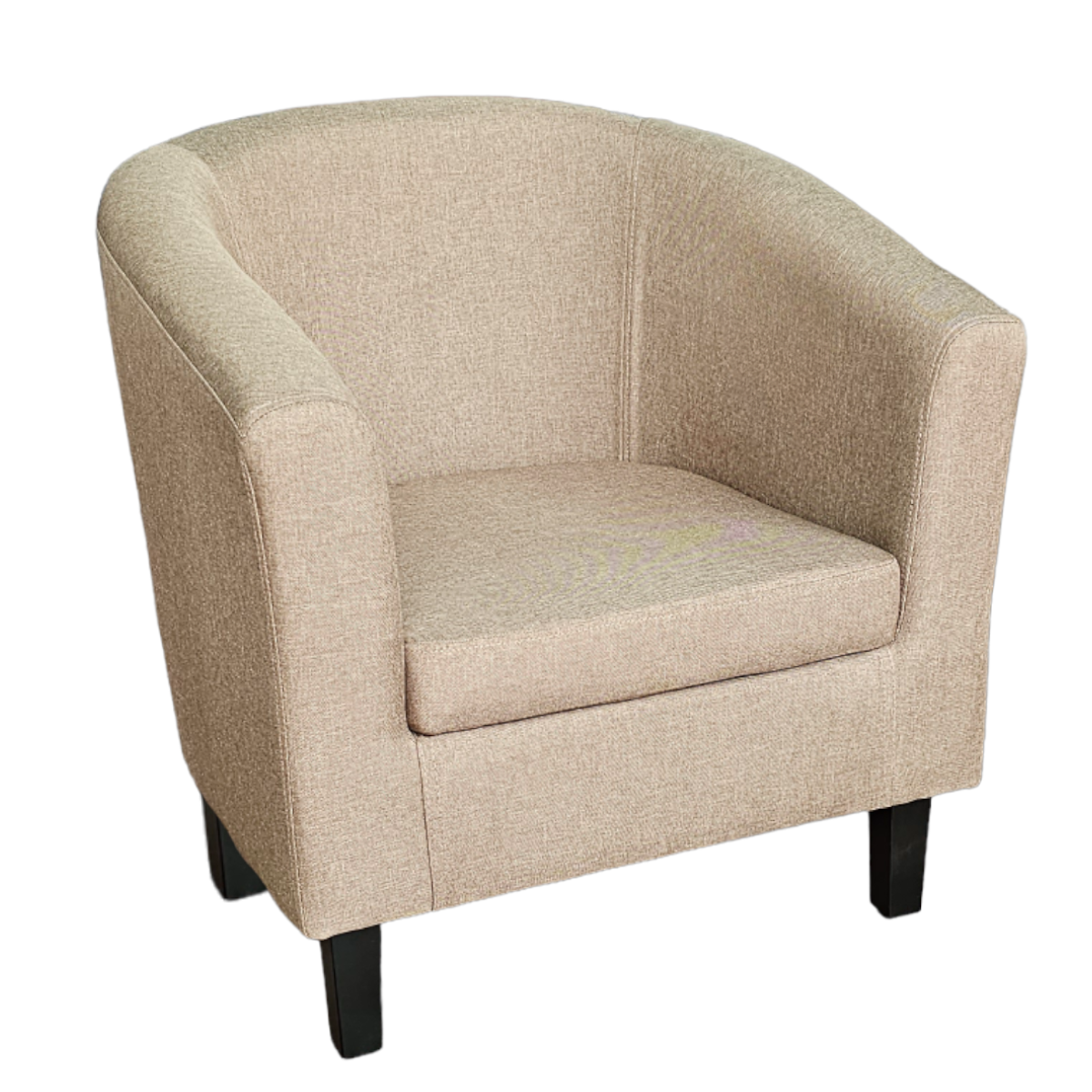 Poltrona Moderna de Descanso Individual Brown Elegant