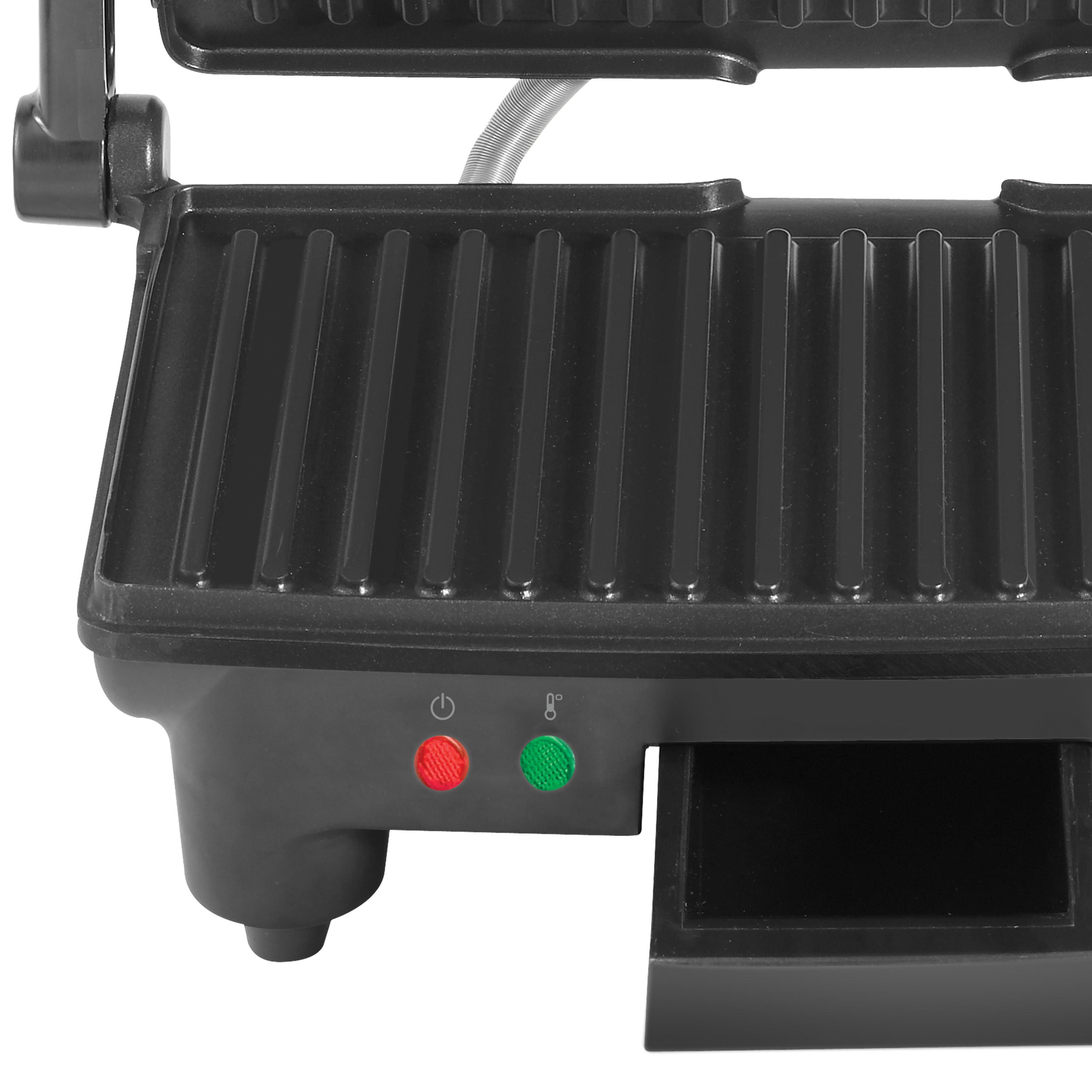 Panini Black + Decker 900W Placas Antiadherentes GR2976-CL