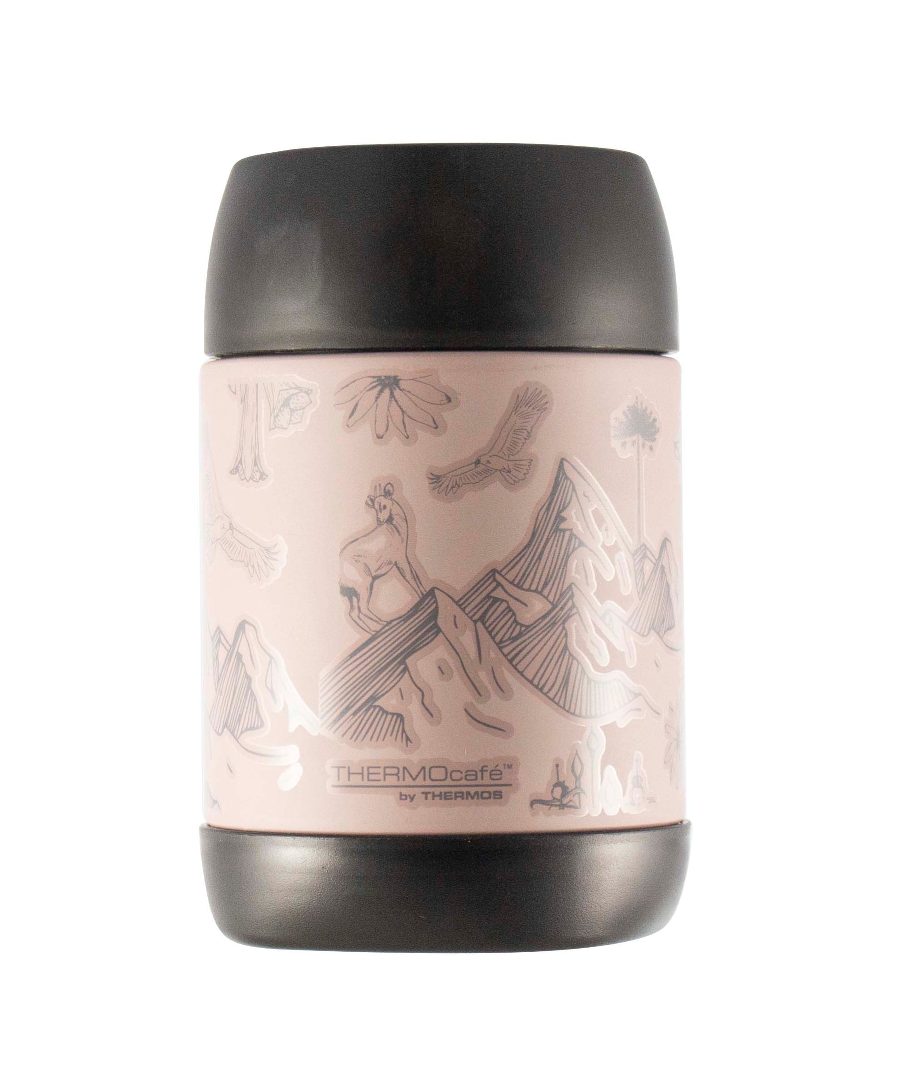 Termo de Comida Camel Acero Inoxidable 500ML Fauna Chilena