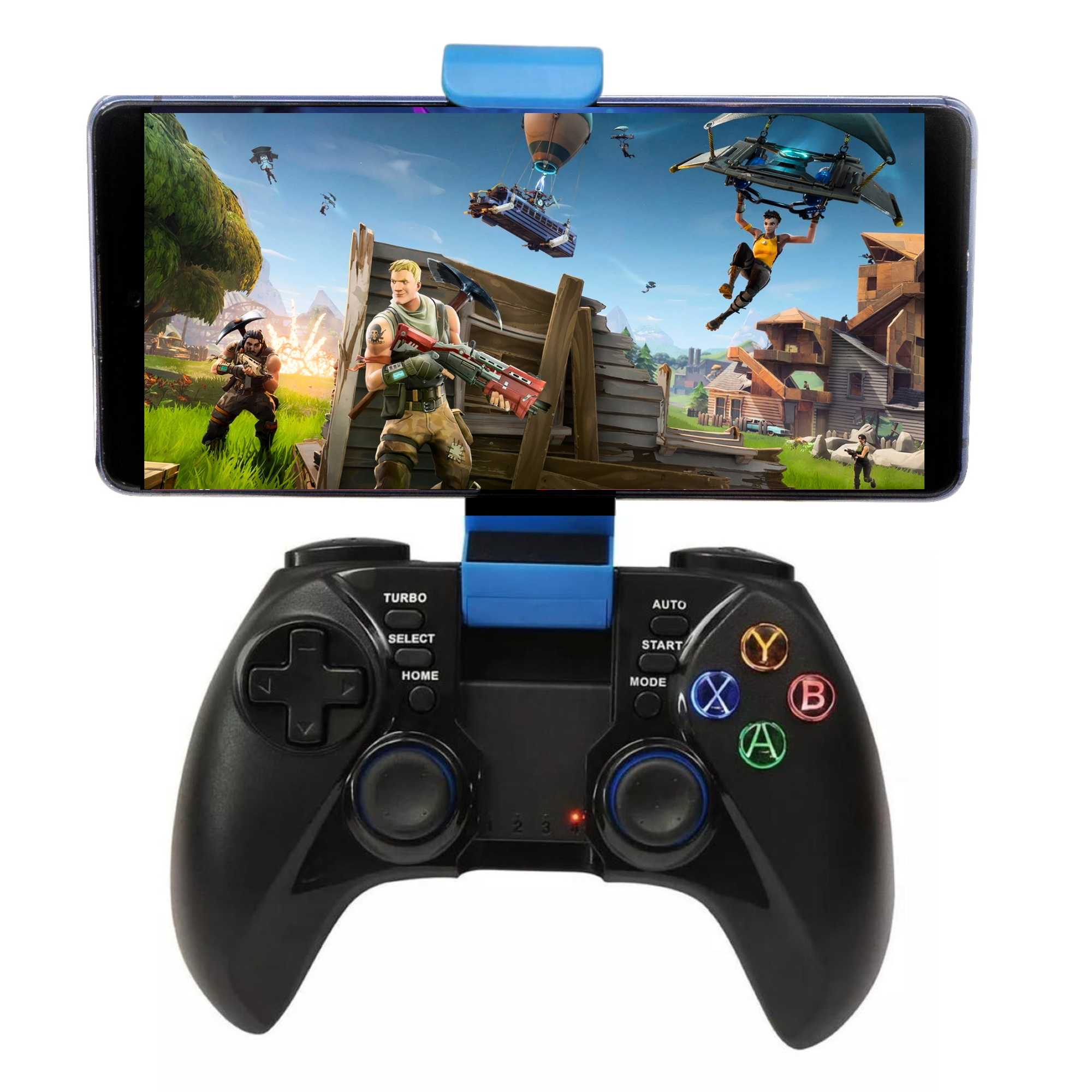 Gamepad Inalámbrico Multiplataforma Bluetooth Retroiluminado