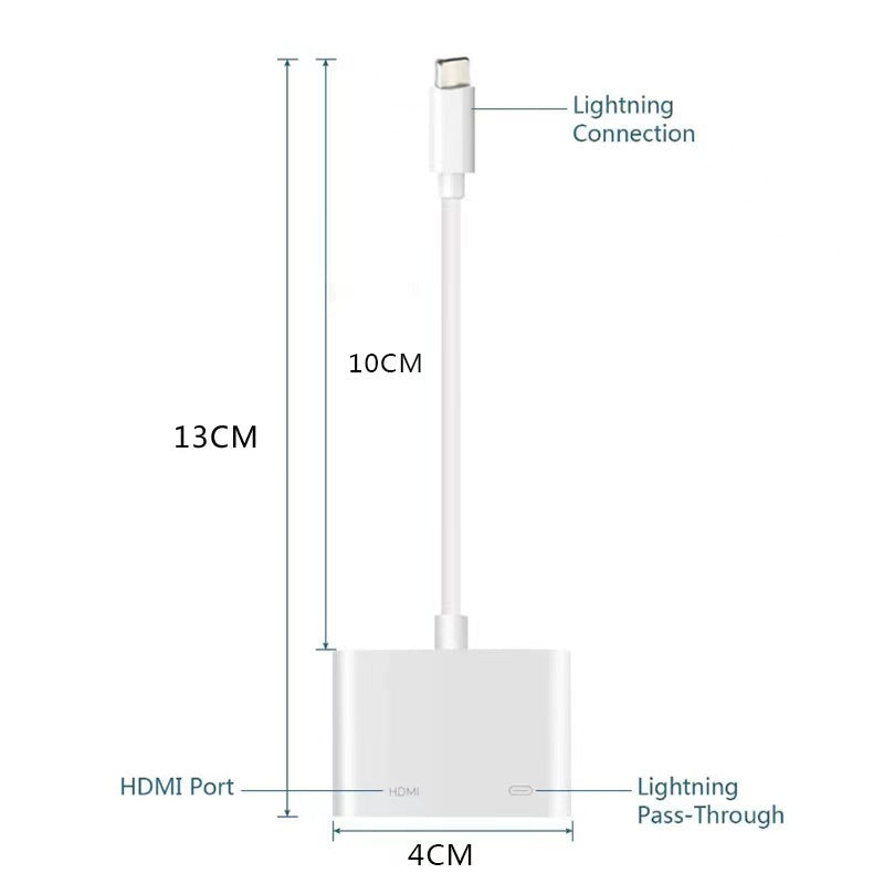 Adaptador Lightning A HDMI para iPhone / iOS/ iPad TL-113