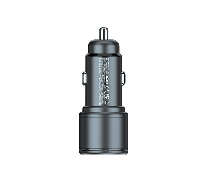 Cargador de Auto 12V 42W Max USB-C+ USB Power Delivery Q.C