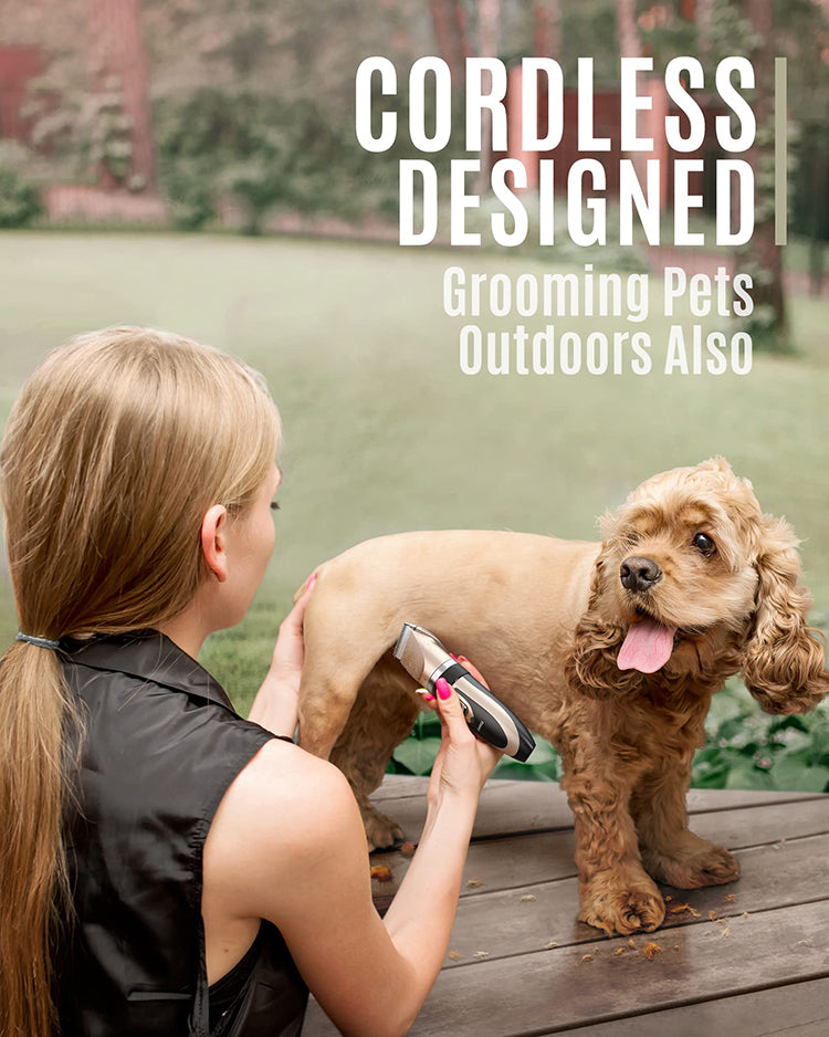 Cortadora de Pelo para Perros y Gatos con Accesorios DBG013
